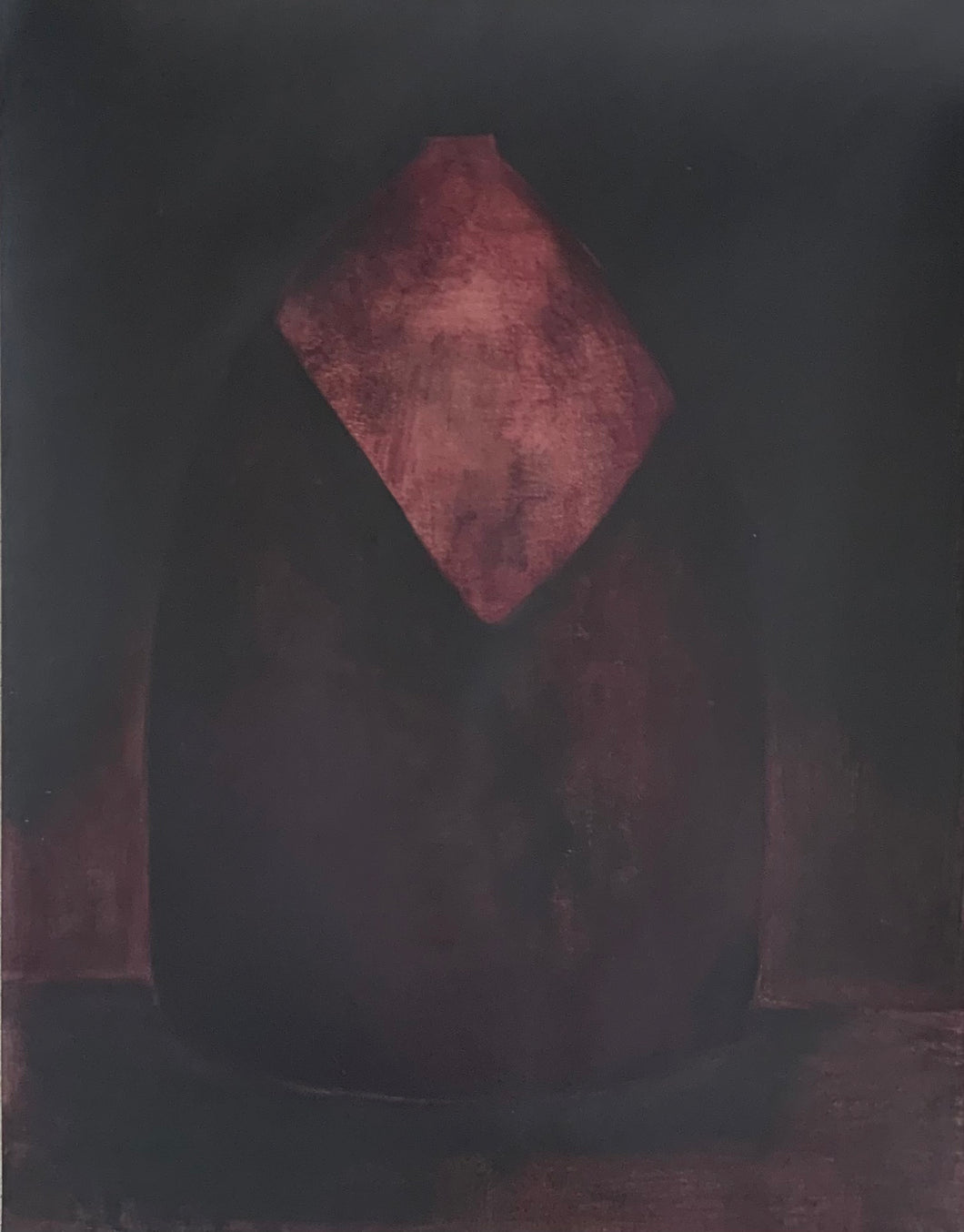 27 - acylique sur papier, encadré 50cm / 65cm